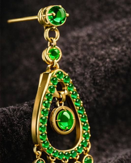 Teardrop Chandelier Earrings